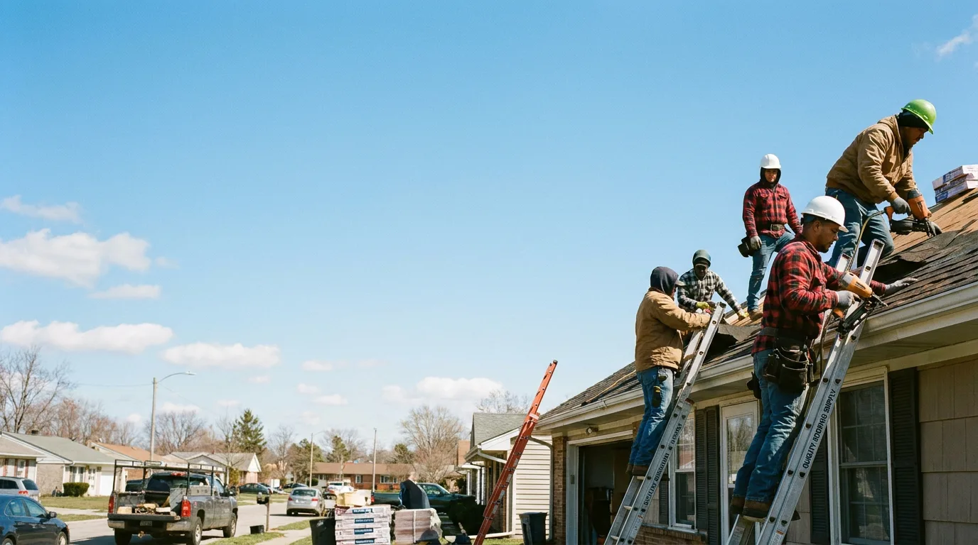 Roofing in Bonduel, WI near me